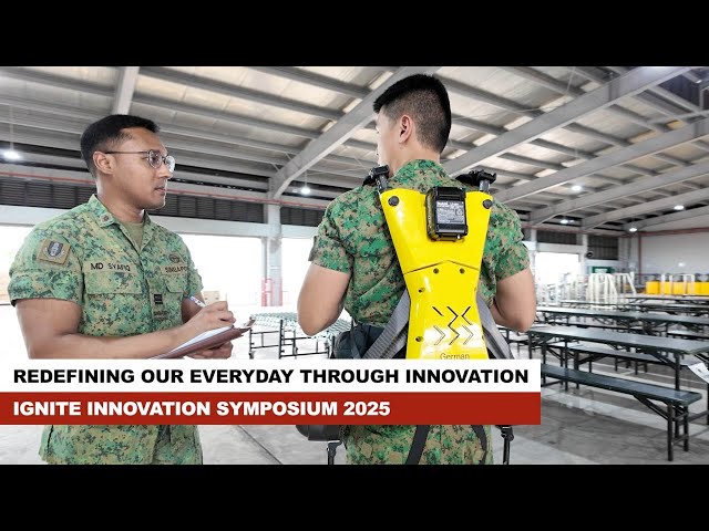 Showcasing how innovation shapes the future of MINDEF and SAF.